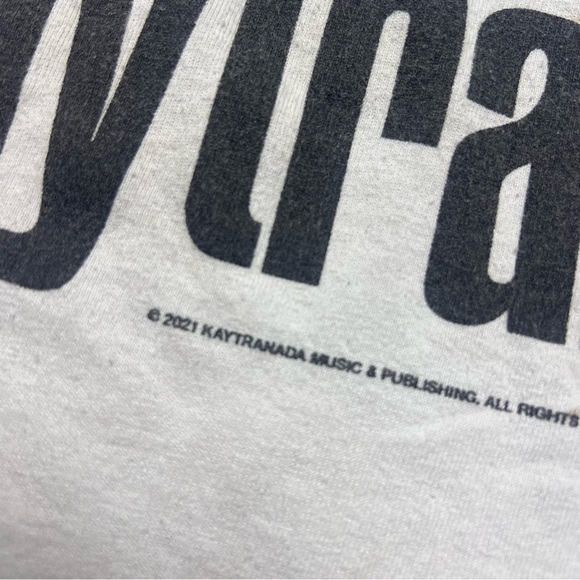 Rare Kaytranada x Lou Phelps Red Rocks Concert Tee Merch EDM Size L - Picture 3 of 7